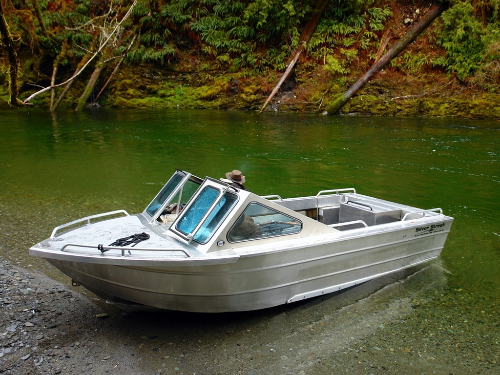 19' Jet Boat The Ultimate River Boat Aluminum Boat by Silver Streak